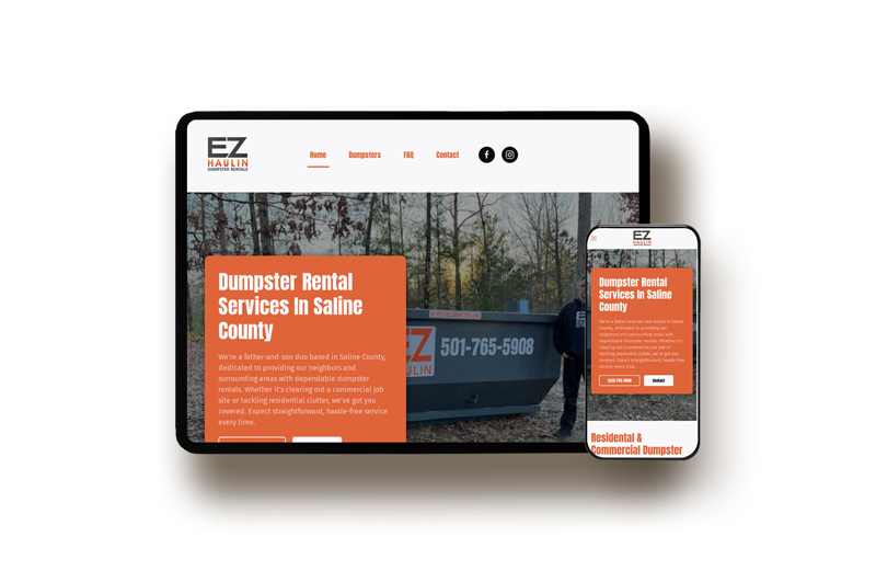 dumpster rental website