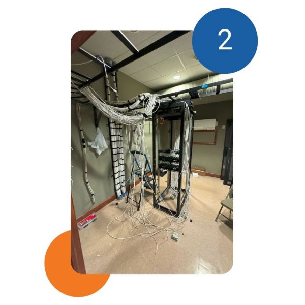 Network wiring and cable repair