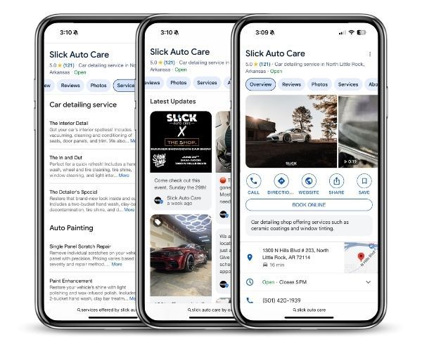 google business profile management service, previously Google My Business
