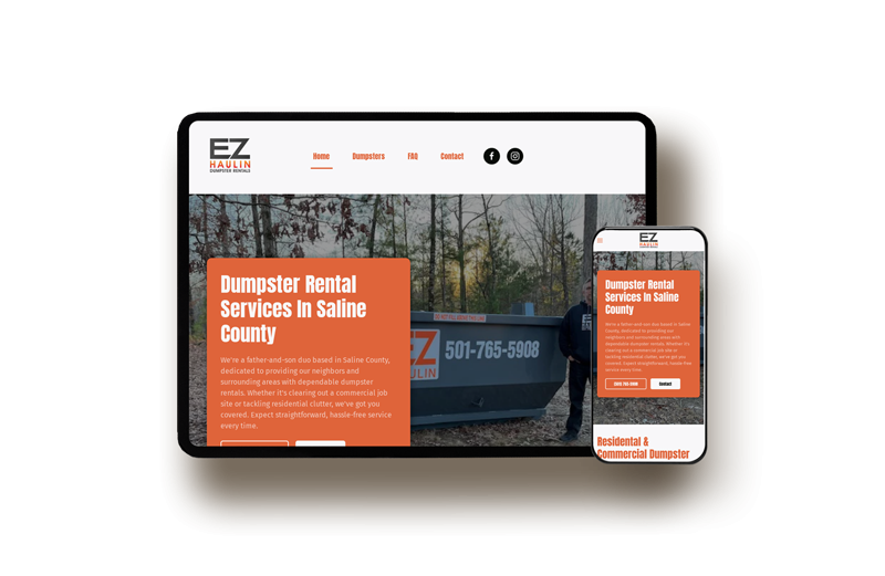 dumpster rental website